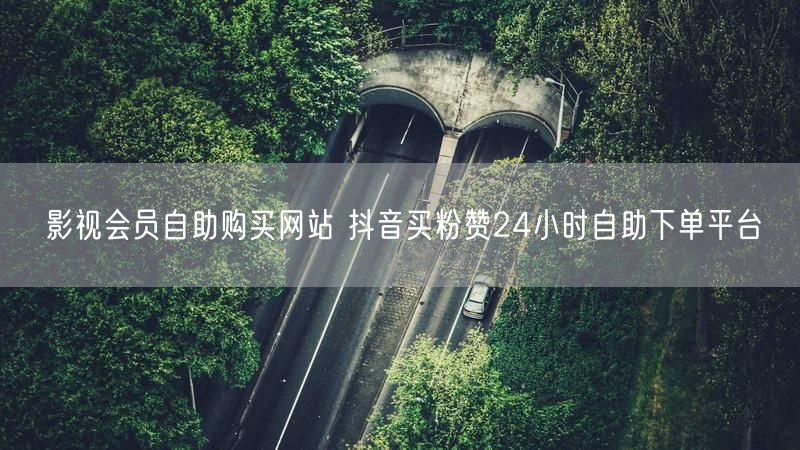 影视会员自助购买网站 抖音买粉赞24小时自助下单平台