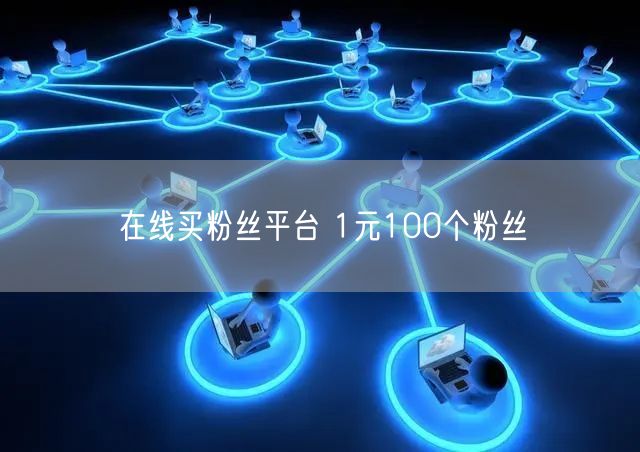 在线买粉丝平台 1元100个粉丝