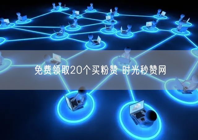免费领取20个买粉赞 时光秒赞网