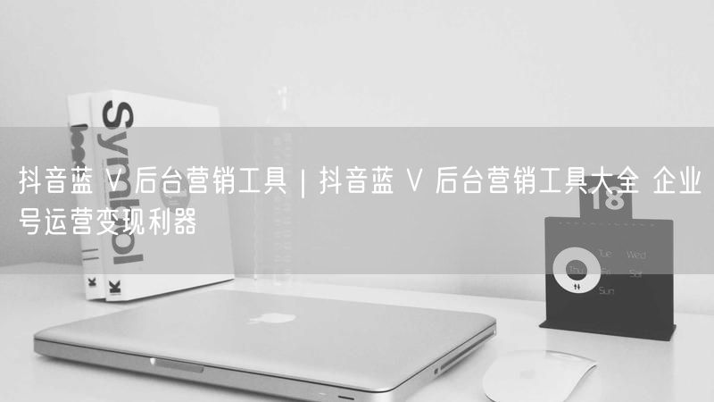 抖音蓝 V 后台营销工具｜抖音蓝 V 后台营销工具大全 企业号运营变现利器