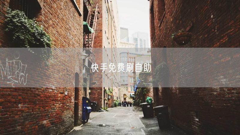 快手免费刷自助